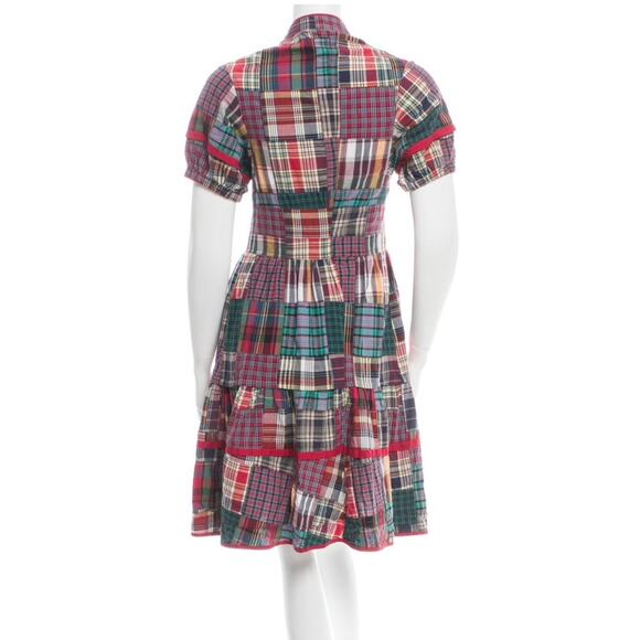 Vintage Marc Jacobs Plaid Patchwork Dress Womens size 6 FW 2005 Runway - Picture 6 of 16